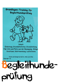 TRAININGSKARTEN GRUNDLAGEN - TRAINING F�R DIE BEGLEITHUNDEPR�FUNG